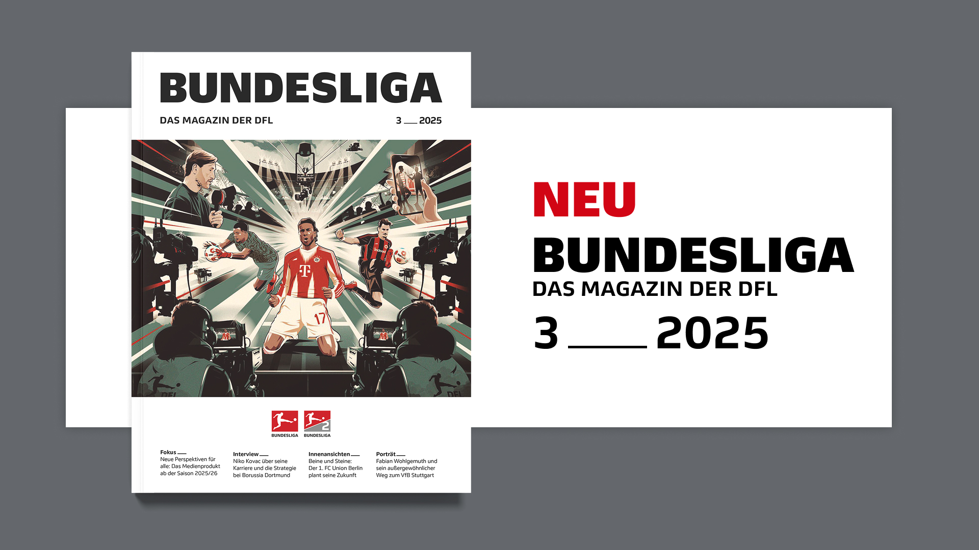 Spilla Bundesliga 1. – Licenza Ufficiale DFL, Riproduzione Coppa Master, Colore Grigio, 3 Cm