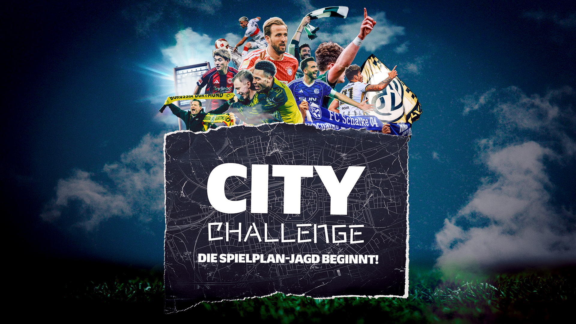 Grafik zur Bundesliga City Challenge vor der Spielplanveröffentlichung